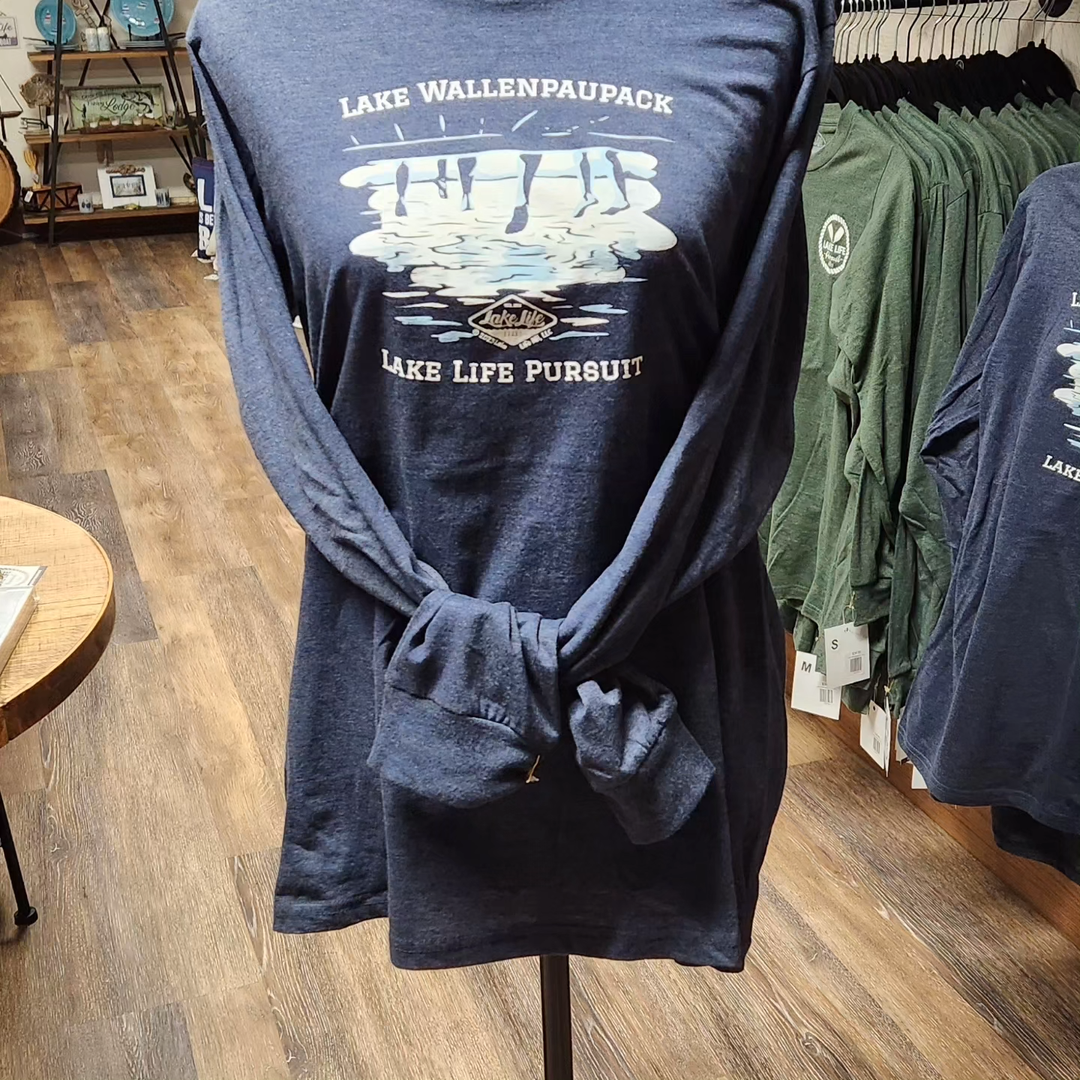 Lake Wallenpaupack - Dockside - Long Sleeve T-shirt