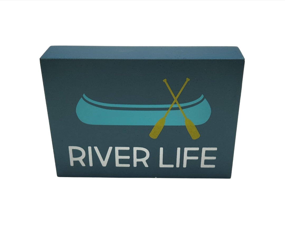 River Life Sign