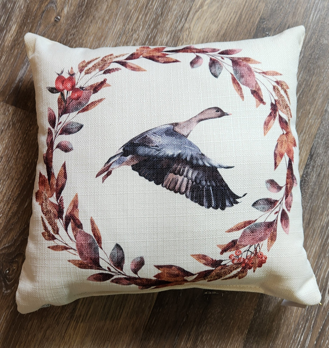 Duck Wreath Pillow