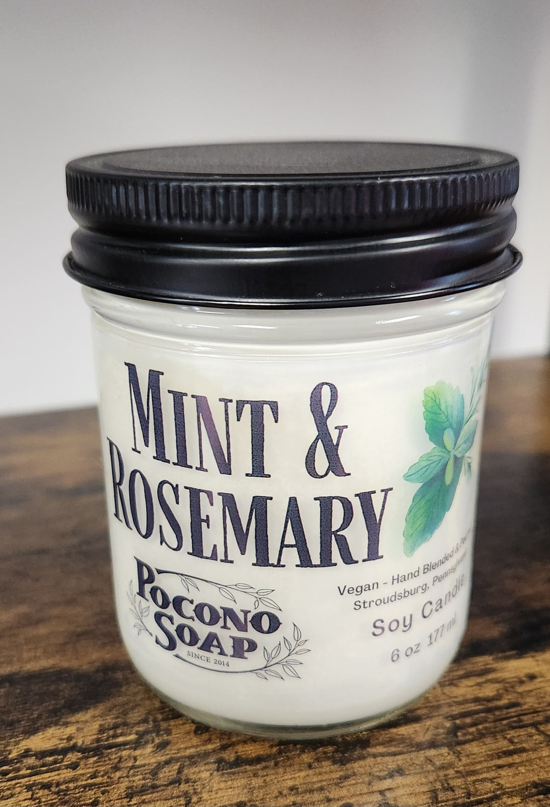 100% Soy Glass Jar Candles