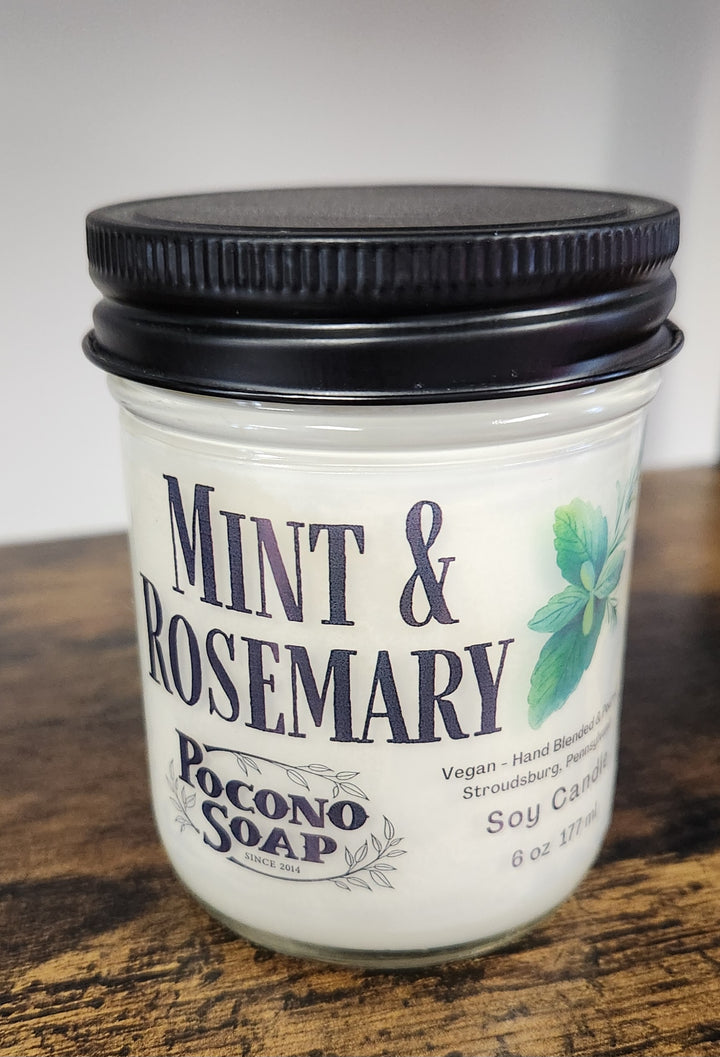 100% Soy Glass Jar Candles