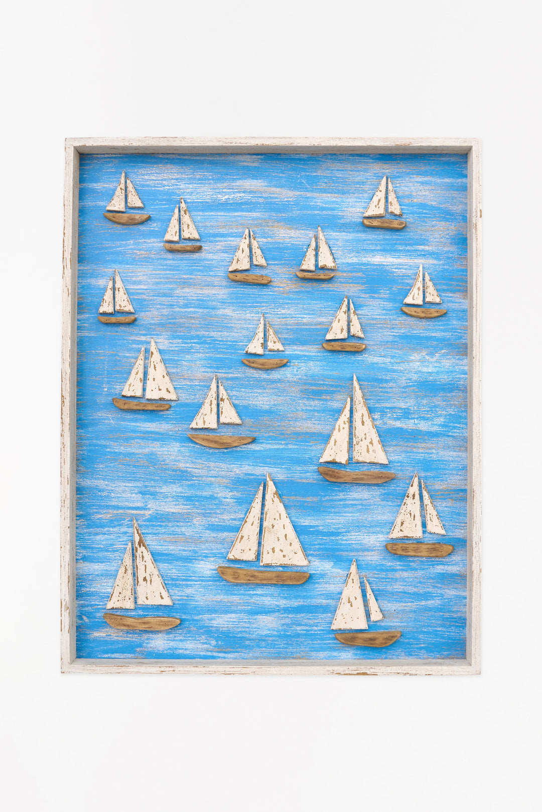 Wood Sailboat Wall Decor