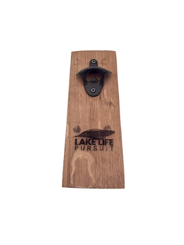 Lake Life Pursuit Boat Logo Bottle Opener