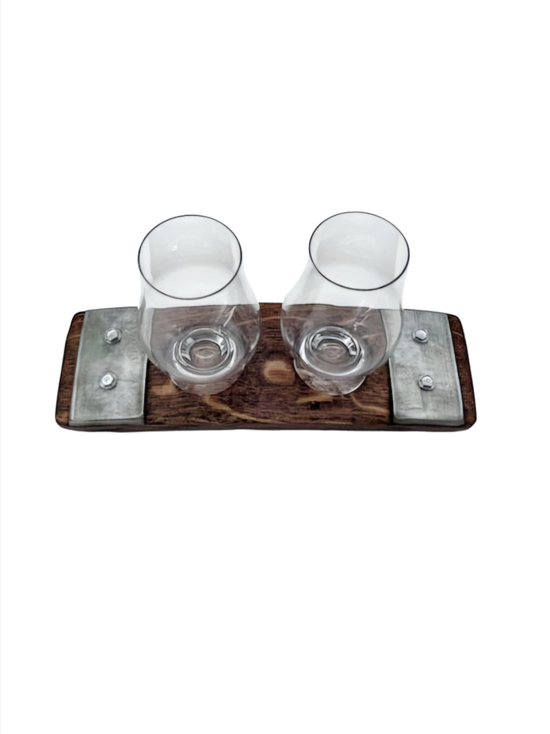 2 Glass Whiskey Coaster