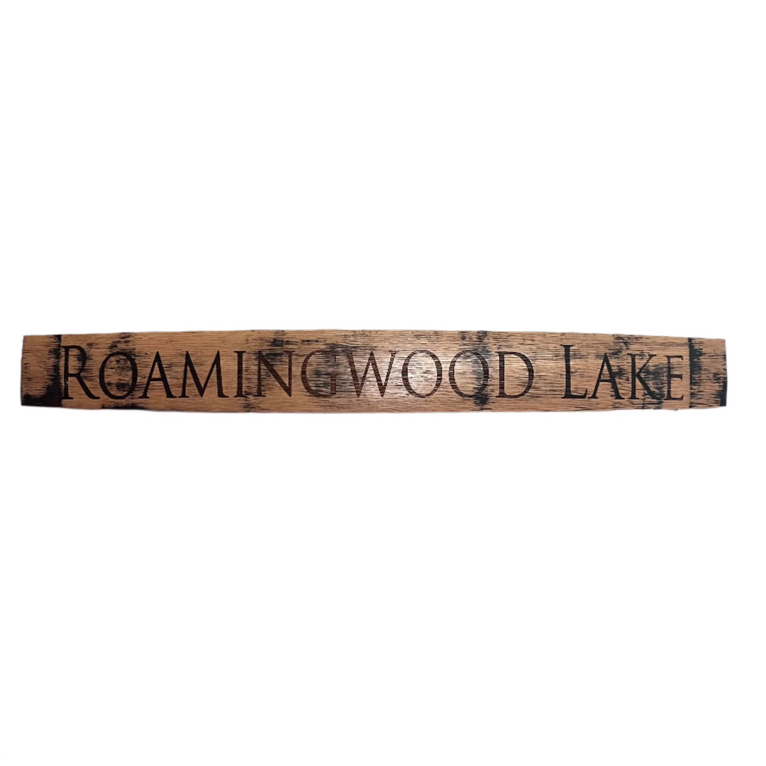 Roamingwood Lake Wine Stave