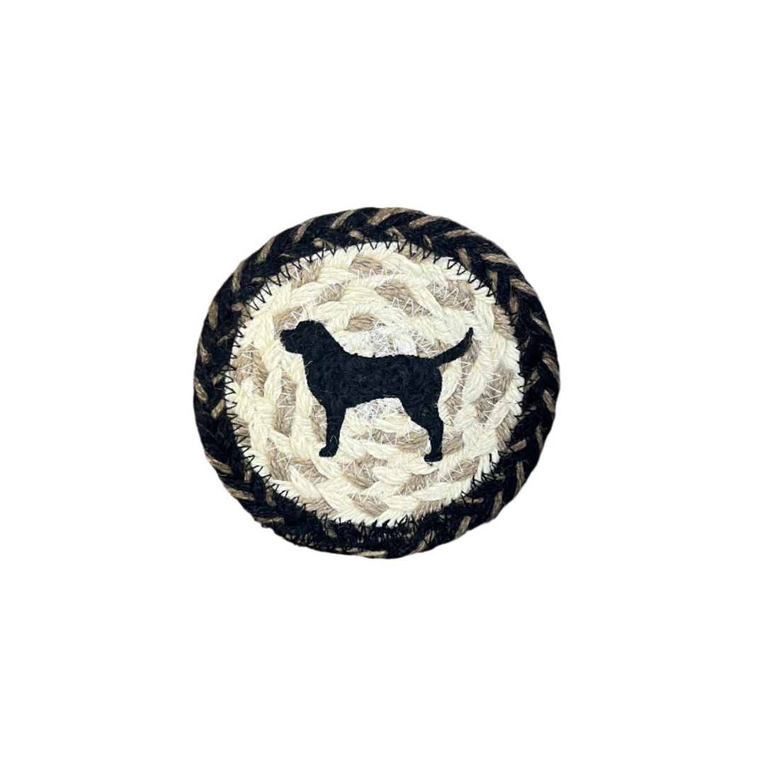 5" Round Braided Coaster