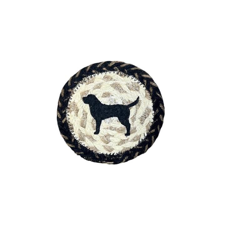 5" Round Braided Coaster