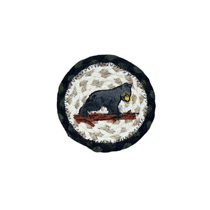 5" Round Braided Coaster