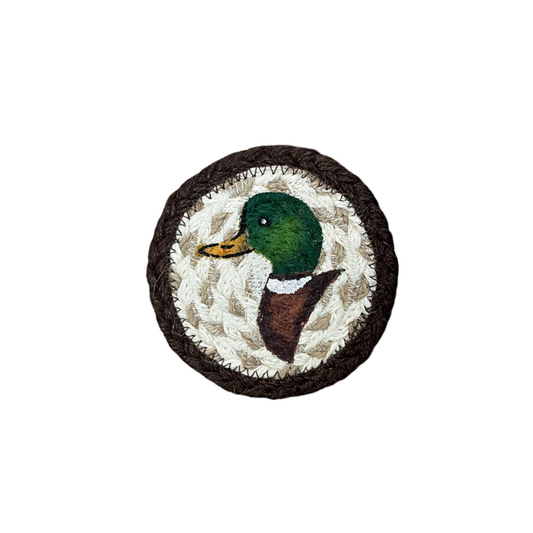 5" Round Braided Coaster