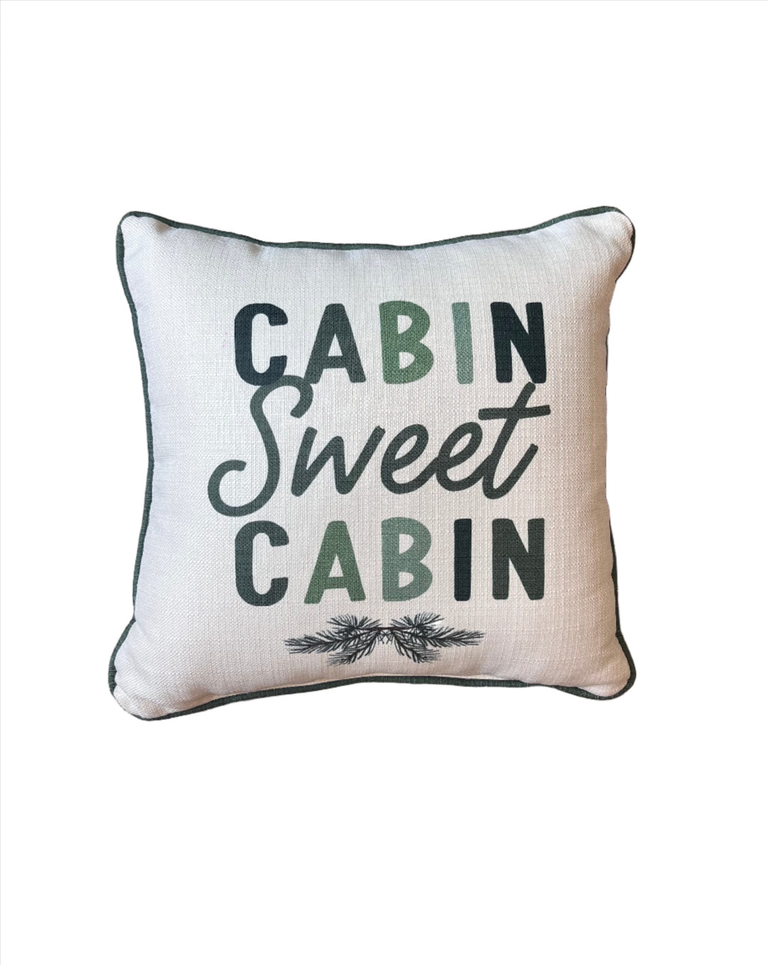 Cabin Sweet Cabin Pillow