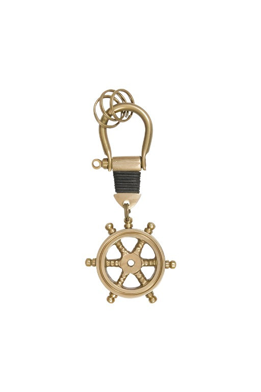Ship's Wheel Key Ring