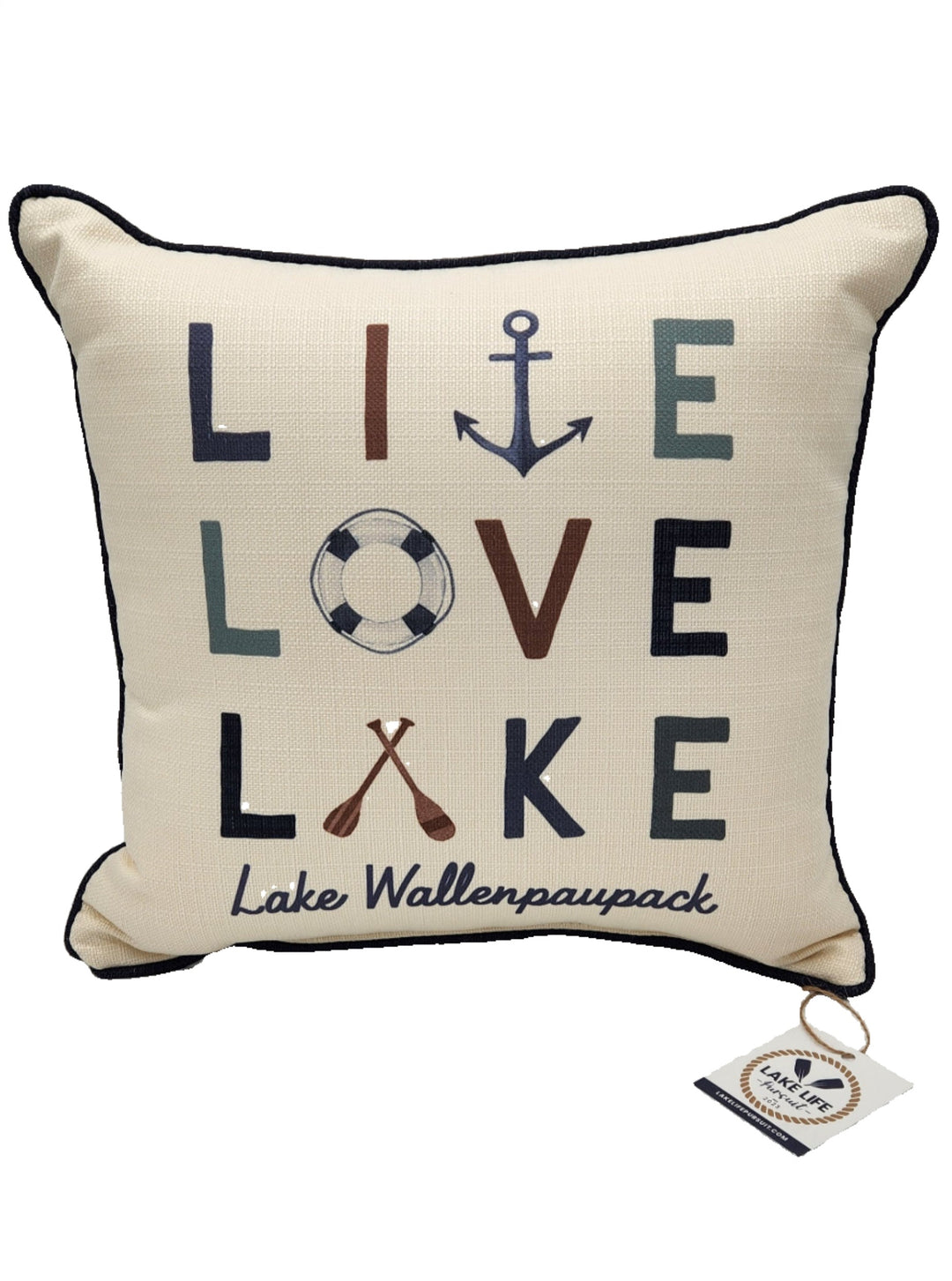 Lake Wallenpaupack - Live Love Lake Pillow