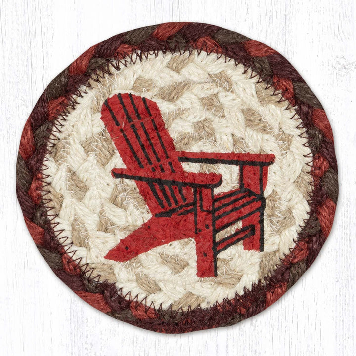 5" Round Braided Coaster