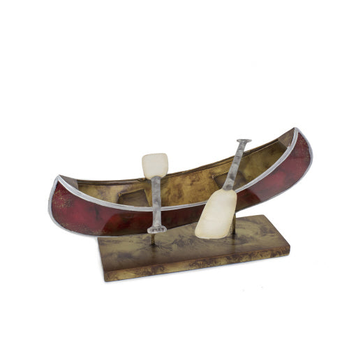 Canoe Figurine