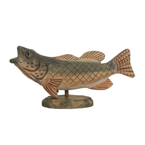 Wooden Fish Figurine