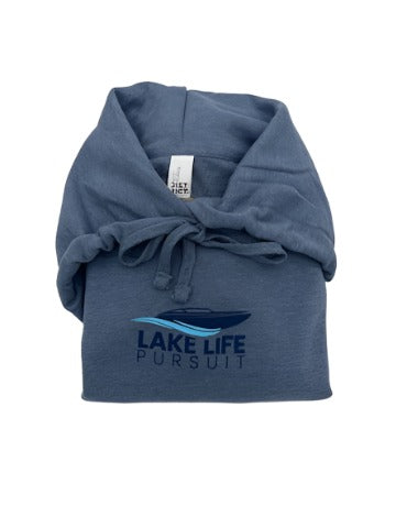 Cropped Hoodie with Boat Logo